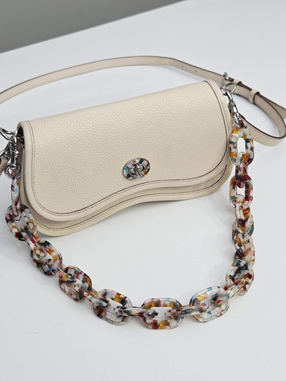 COACH WAVY DINKY IN COACHTOPIA LEATHER